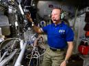 Tim Kopra, KE5UDN, speaks to students from NA1SS onboard the International Space Station. [NASA photo]